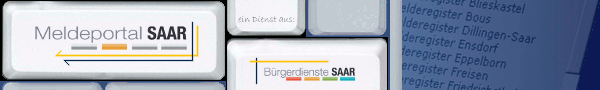 Logo Meldeportal Saarland